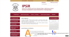 Desktop Screenshot of ipsir.uw.edu.pl