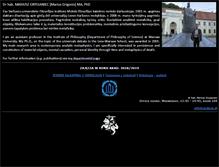 Tablet Screenshot of ontology.uw.edu.pl