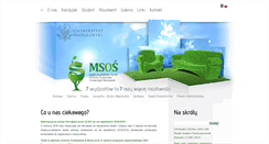 Desktop Screenshot of msos.uw.edu.pl