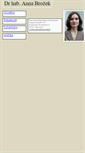 Mobile Screenshot of anna.brozek.filozofia.uw.edu.pl