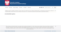 Desktop Screenshot of edziennik.kielce.uw.gov.pl