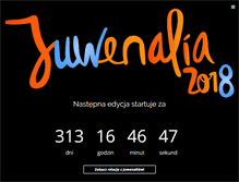 Tablet Screenshot of juwenalia.uw.edu.pl