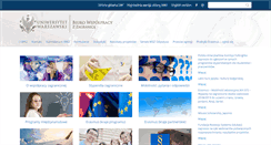 Desktop Screenshot of bwz.uw.edu.pl