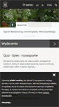 Mobile Screenshot of ogrod.uw.edu.pl
