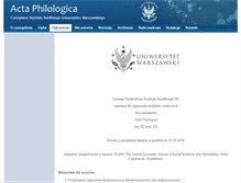 Tablet Screenshot of kompetencje.polon.uw.edu.pl