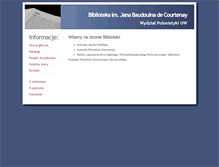 Tablet Screenshot of bijp.uw.edu.pl