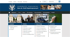 Desktop Screenshot of bon.uw.edu.pl