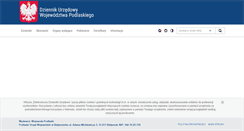 Desktop Screenshot of edziennik.bialystok.uw.gov.pl