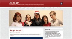 Desktop Screenshot of ils.samorzad.uw.edu.pl