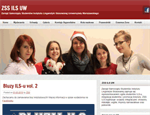 Tablet Screenshot of ils.samorzad.uw.edu.pl