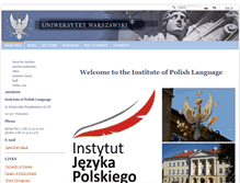 Tablet Screenshot of ijp.uw.edu.pl