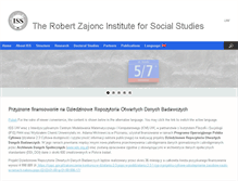 Tablet Screenshot of iss.uw.edu.pl