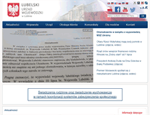 Tablet Screenshot of lublin.uw.gov.pl
