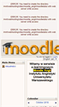 Mobile Screenshot of moodle.angli.uw.edu.pl