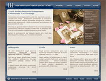 Tablet Screenshot of historiaspoleczna.uw.edu.pl