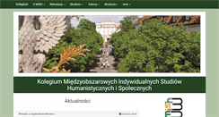 Desktop Screenshot of mish.uw.edu.pl